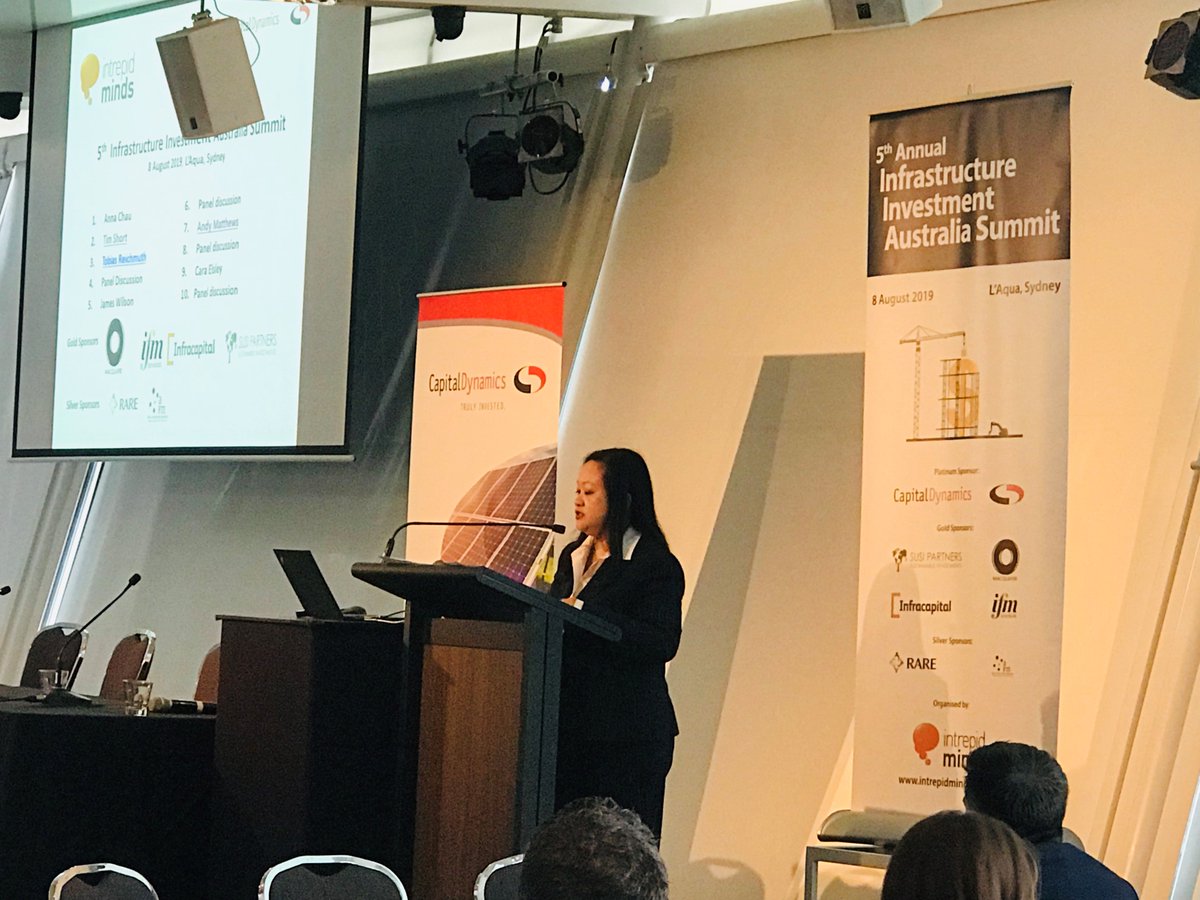 InfraAust's tweet photo. Executive Director of Project Advisory Anna Chau represented @InfraAust at yesterday's Infrastructure Investment Australia Summit in Sydney. Her remarks focused on the #InfrastructurePriorityList and how good project selection can build a better Australia https://t.co/8a3kdgaoMm https://t.co/sxtQfSuL3r