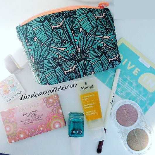 theultimabeauty's tweet photo. Pretty products😄 @thebalm @pacificabeauty @MuradSkincare @ColorClubNail #firmabeauty #bbloggers #makeup #cosmetics #ipsy #ipsydivein #makeupbag #thebalmcosmetics #eyeshadow #pacifica #bronzer #blush #colorclub #naillacquer #tealnailpolish #ultimabeauty https://t.co/7TITrEjNDE