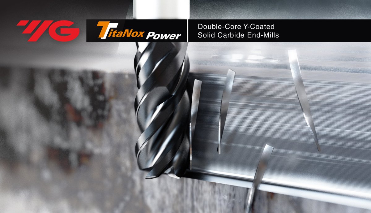 YG1worldwide's tweet photo. Y-Coated Solid Carbide End Mills-TitaNox Power
>>High Speed Machining for Exotic Materials: Titanium, Inconel and Stainless Steels.
>>Excellent tools for Aerospace Industry, Energy &amp; Power generation.
For more information please look at our website:
https://t.co/yXgwEZHksQ https://t.co/NTekLo47AJ