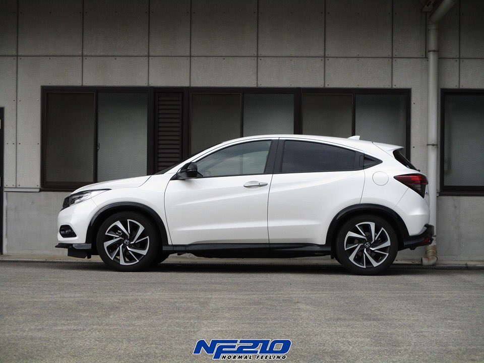 Tanabejapan Ar Twitter ホンダ ヴェゼルrs 前後車高バランスを修正しつつ 無理ない落ち幅で乗り心地重視に開発されたローダウンスプリング Nf210 開発完了です Honda Vezel Rs Mc後 Dba Ru1 Front 25mm Down Spring Rate 2 2k Rear 25 30mm