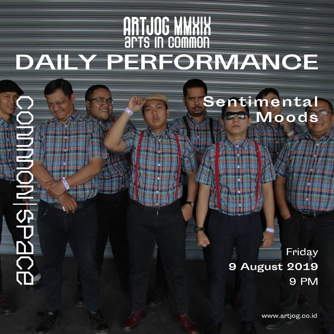 prodvokatif's tweet photo. Daily performance ARTJOG hari ini sobh, ada @apollo10jogja dan @SentiMoods
Yok rapatkan barisan.
#artjogmmxix2019 https://t.co/clAvMlrIpw