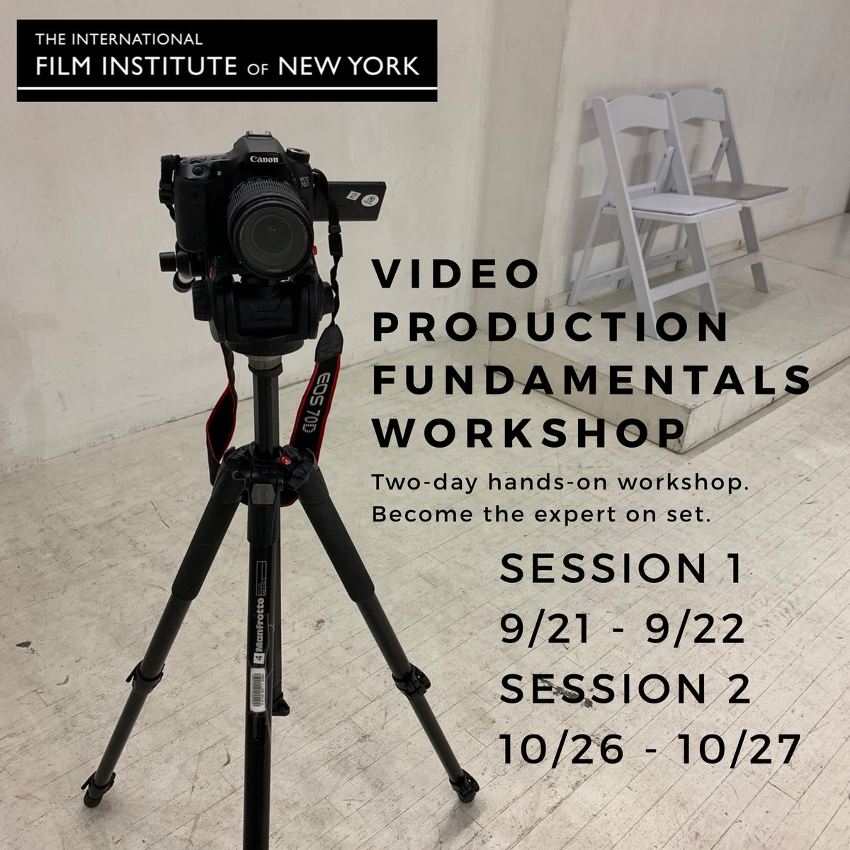 nyfilmschool's tweet photo. Looking to upgrade your skills from amateur to professional? Check out our two-day workshop in September! Register by Sept 5th to secure your spot!
#filmmaker #filmmaking #videoworkshop #workshopnyc #video https://t.co/U19q5oqZQA