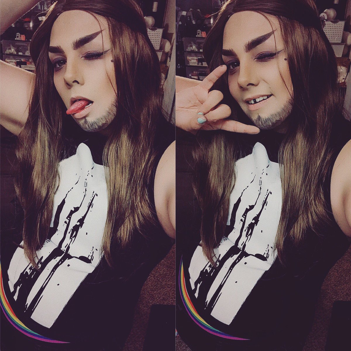 mikimoonflow's tweet photo. Suhhhhhhh #sallyface #larryjohnson #sallyfacecosplay #larryjohnsoncosplay #wdhtd https://t.co/5cop0cdT0O