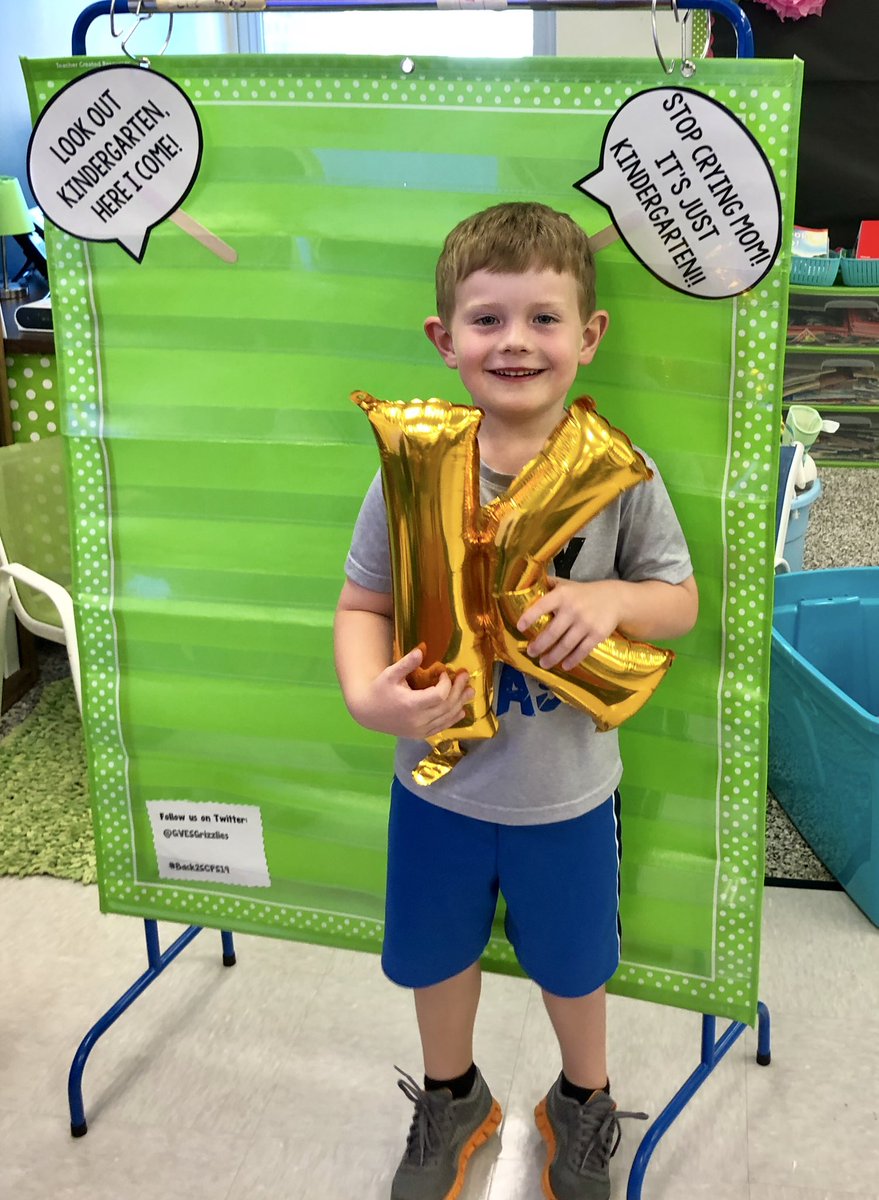 Hello Kindergarten!!! #Back2SCPS19