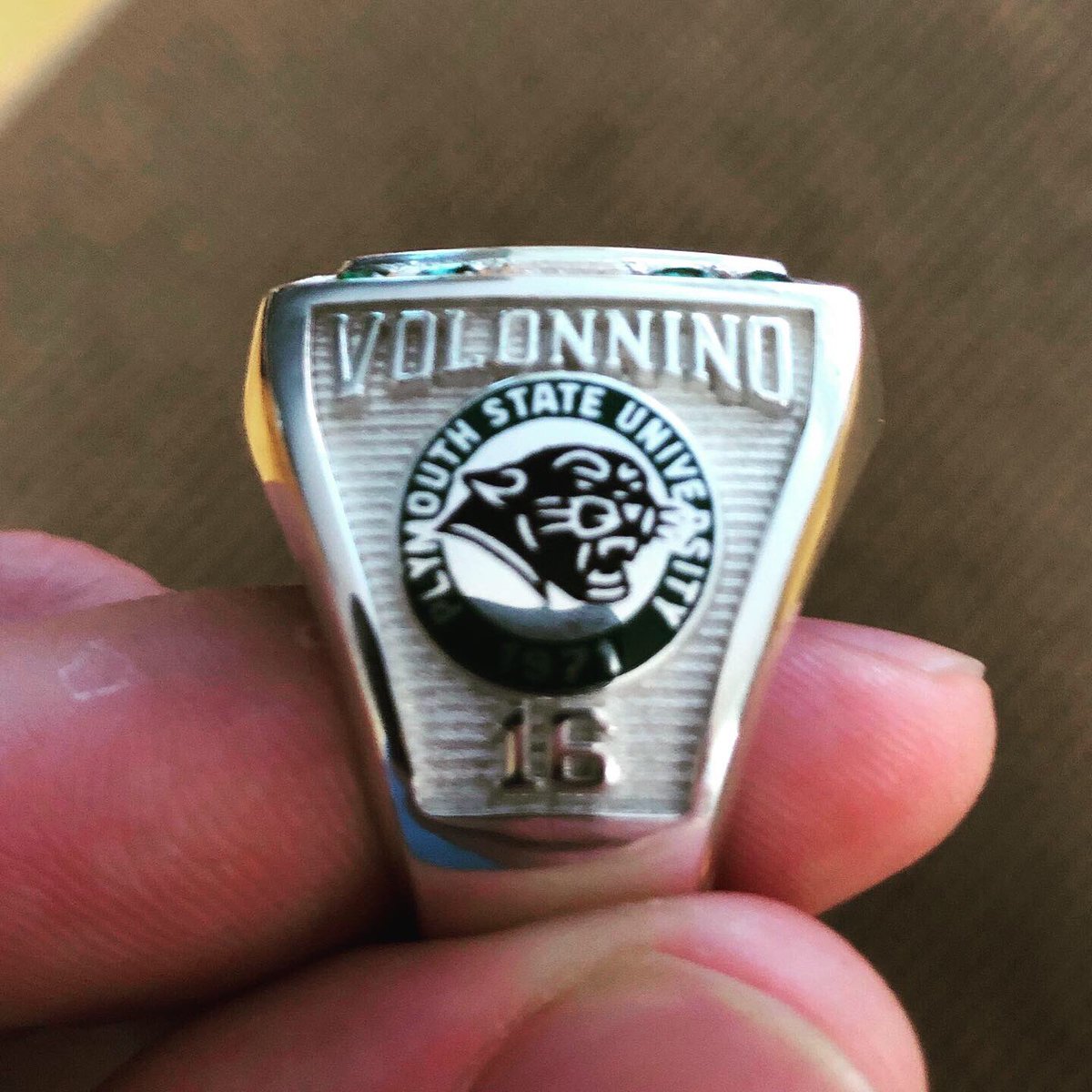 The boys picked up some personal hardware today! Big thanks to Traditions for designing the most recent ring to commemorate our championship last season. Looking to add another one to the collection in 2020!