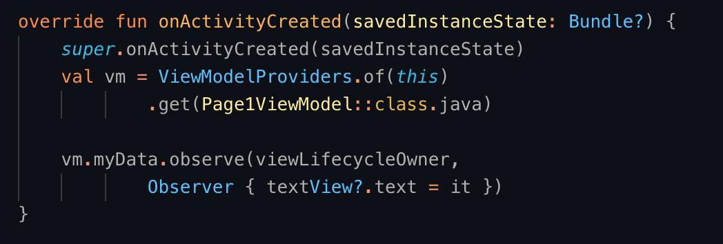 IamMichelo's tweet image. Do you know that there is no boilerplate code using androidx. 

You just need to use the provided view lifecycle instead of the fragment lifecycle to avoid issues when you update views in your observer.

#Androidx #DeveloperBugs #Observer #topics