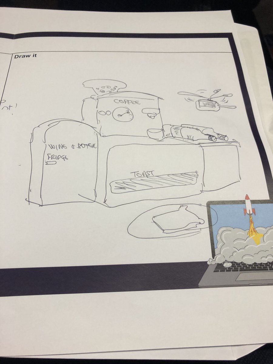 warrickmclean's tweet photo. Designing the ultimate toaster @collawaust @andrewinspmgt https://t.co/KyoTn2qqVI