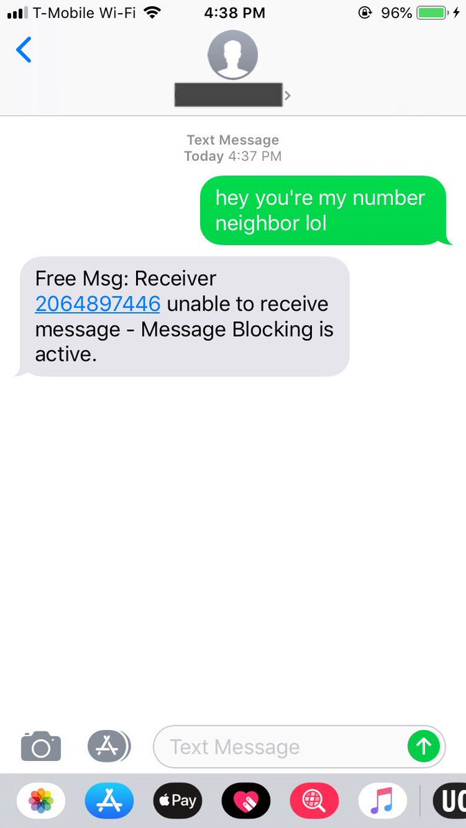 ramiahtodd's tweet photo. wow my number neighbor isn’t even a real person :( https://t.co/OJdzSm8T3K