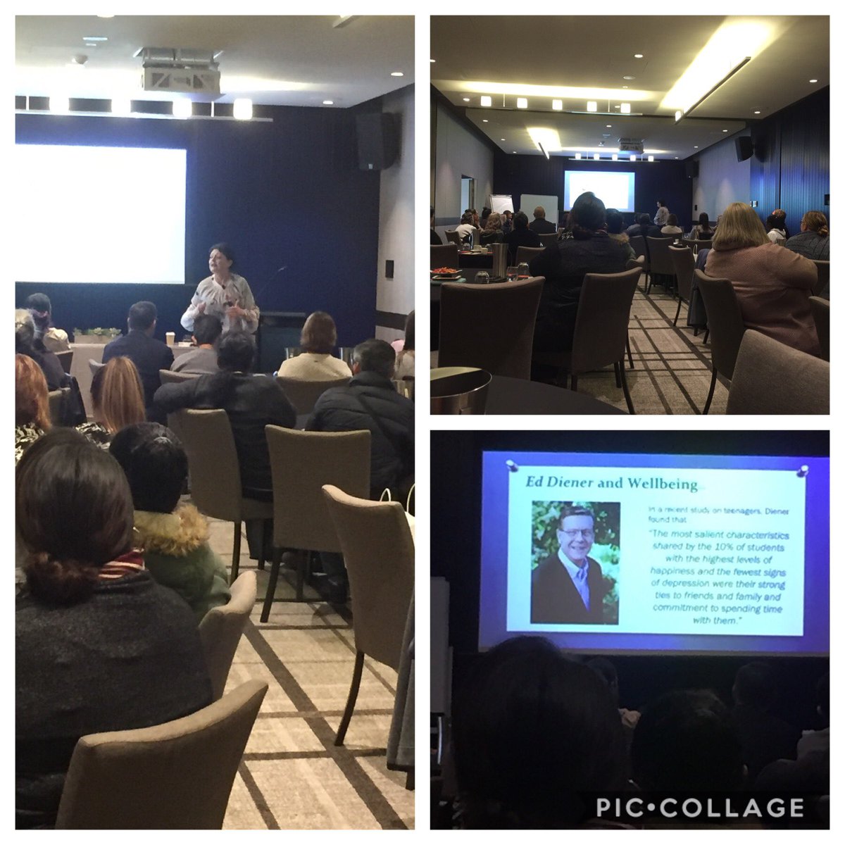 A perfect way to finish education week with our community well being conference.