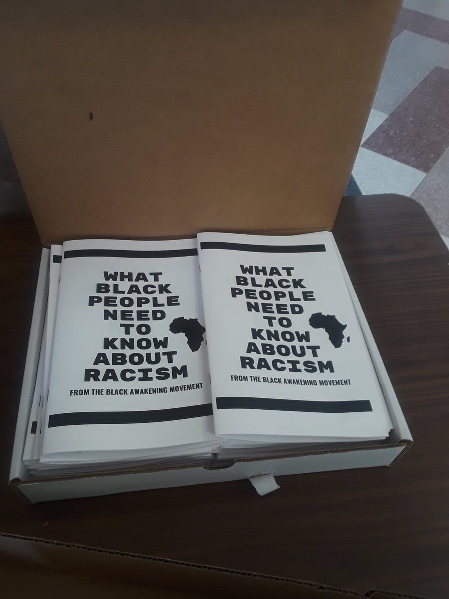 BlackAwakeningM's tweet image. Get your "What We Need To Know About #Racism" booklets now at blackawakeningmovement.com/handouts

#SupportTheMovement ✊🏾❤