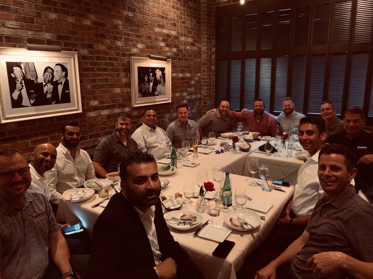 DMW after NBR dinner! DMW and Metro; what a great partnership!!! #SCR #PurpleLife