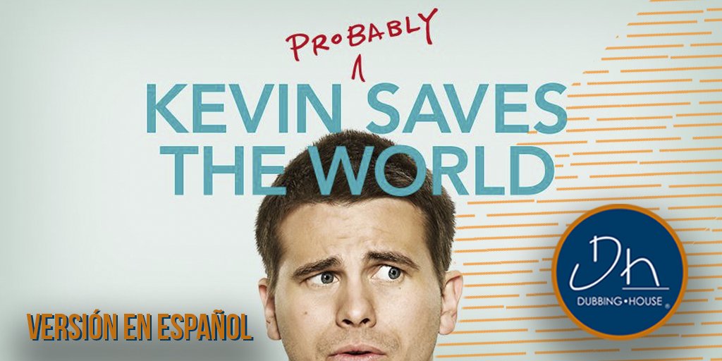 Dubbinghouse's tweet photo. ¿Podrías salvar al mundo si un ser celestial te encomendara la tarea? Así le pasó a Kevin, descubre si lo logrará en Kevin (Probably) Saves the World en su versión en español por @dubbinghouse #DubbingHouseNews #DoblajeALaMexicana https://t.co/nTB8wFhGnJ