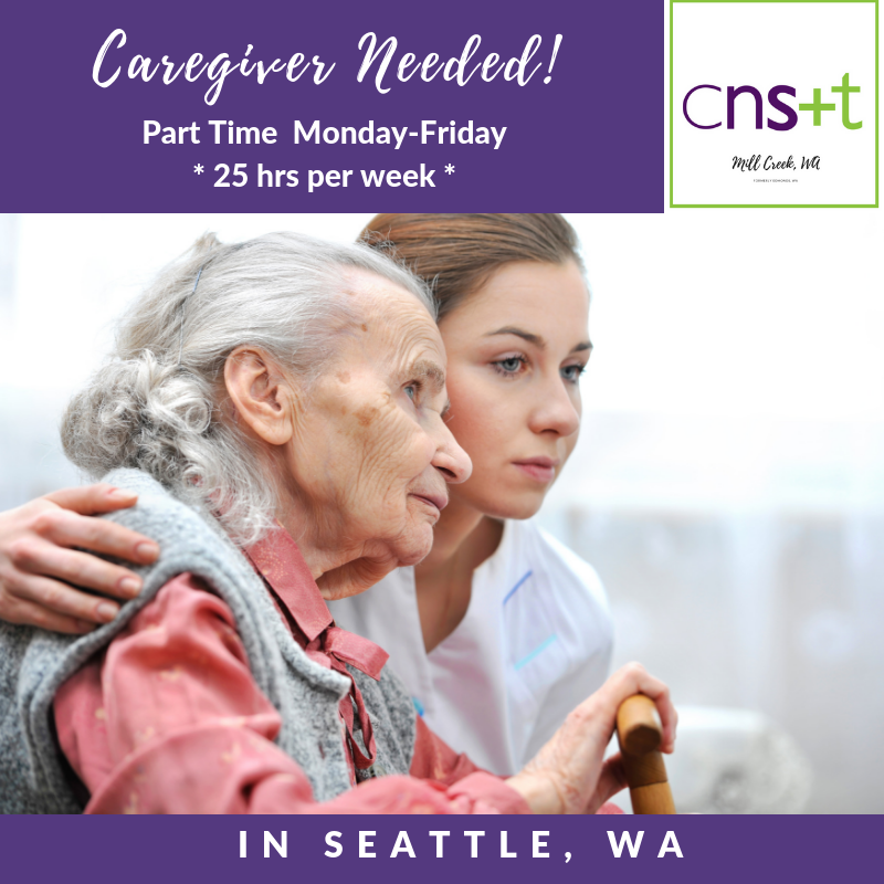 📣We are so lucky to be assisting this warm and friendly family looking for a team mate to assist their elderly👵 independent family member. Apply here:ow.ly/KM9p50vsmXL or text📲 'caregiver' (425) 358-3459💜! #caregiver #eldercare #householdmanager #joinCNST #CNSTmillcreek