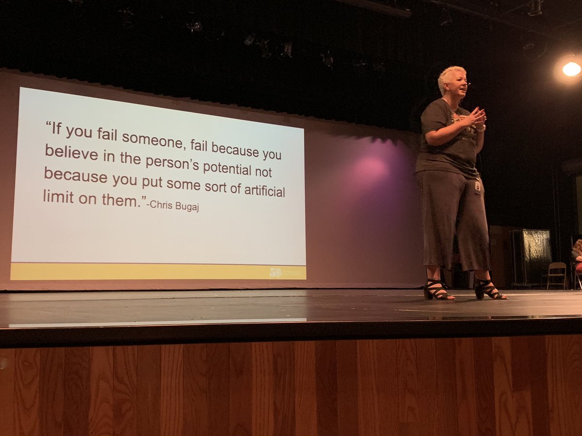 Encouraging our excellent special education staff to raise the bar for our students! Excited for our future! <a href="/smsd/">SMS Deshpande</a>