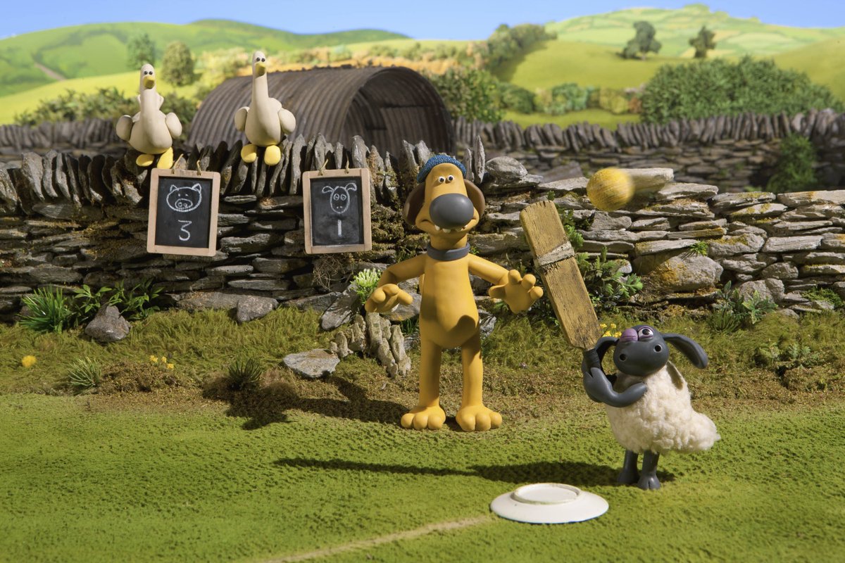 ひつじのショーン 公式 در توییتر 今日は 野球の日 なのだそうです ショーンチーム 逆転なるか がんばれティミー