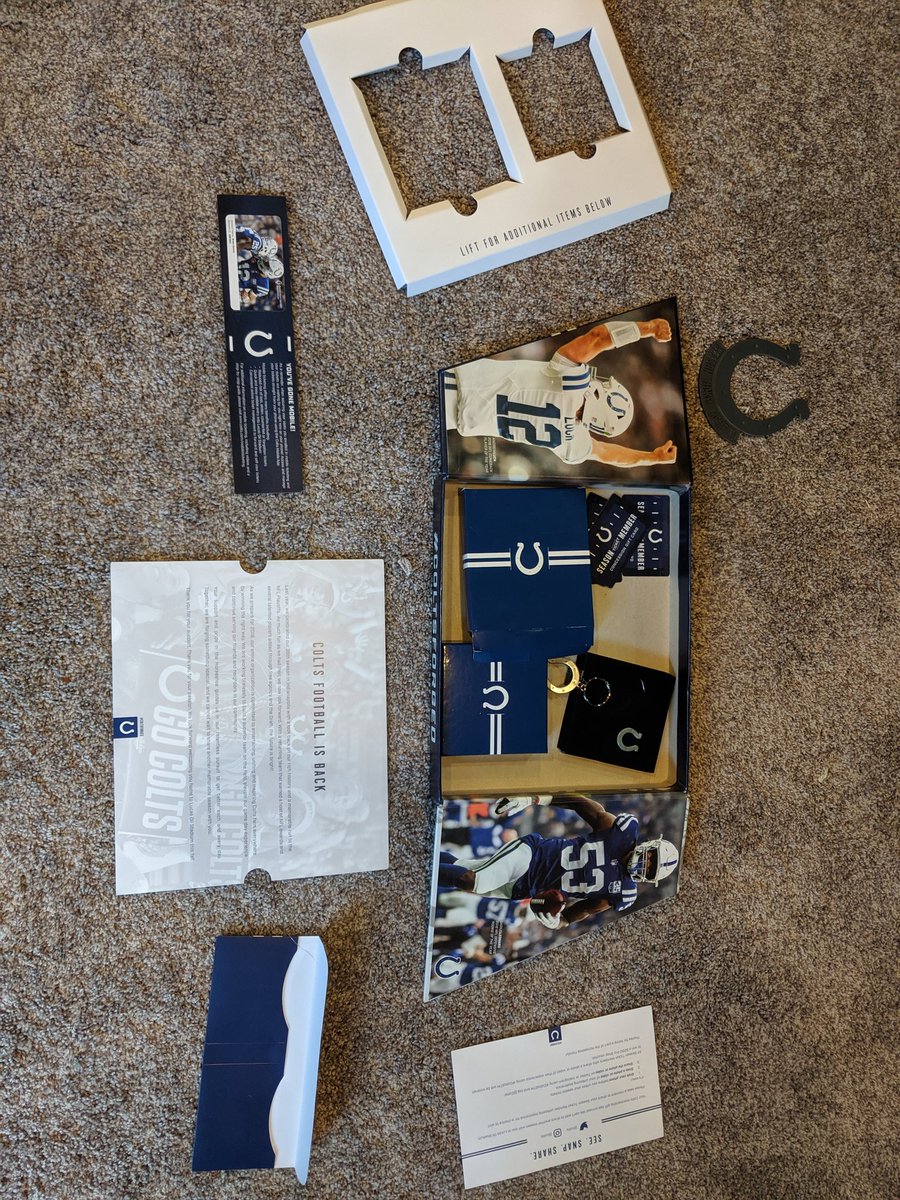 OtterCreekGCM's tweet photo. Pre-season start. Great time to unbox. #ColtsSTM @Colts https://t.co/Hl4iY3OAgx