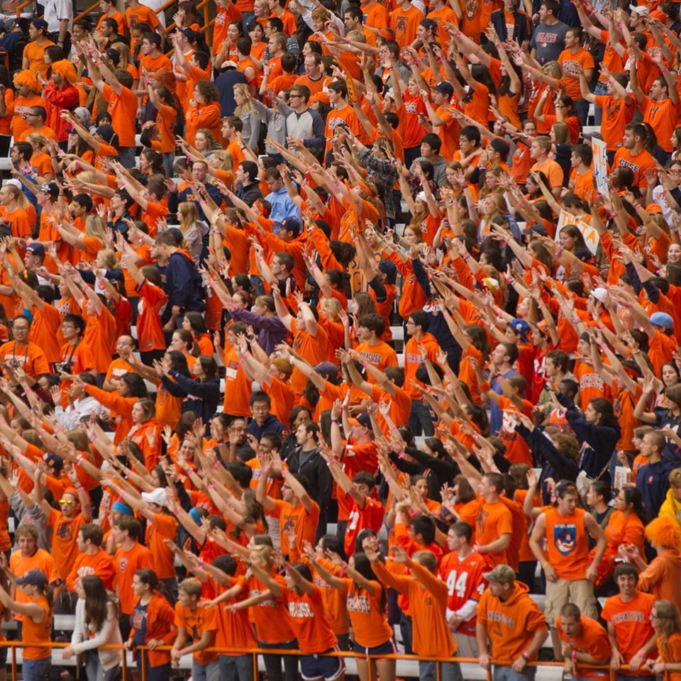 There's school spirit, and then there's #OrangeNation 🍊