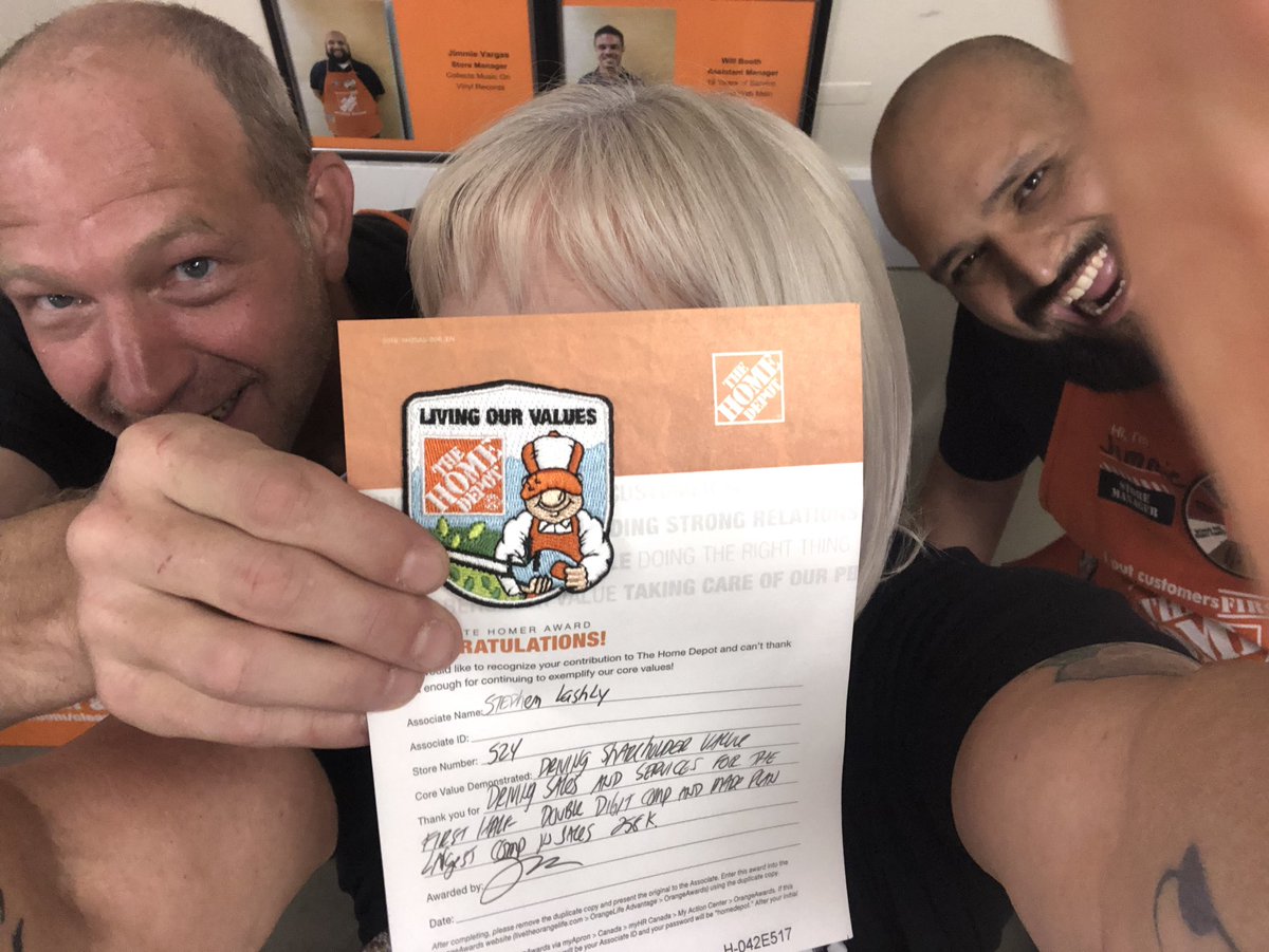 MR. Lashly....driving sales@and service for the 1st half!!!   Double digit comp and made plan!!!!!   (He’s the one on the left !)#sit #swbest #badgerup