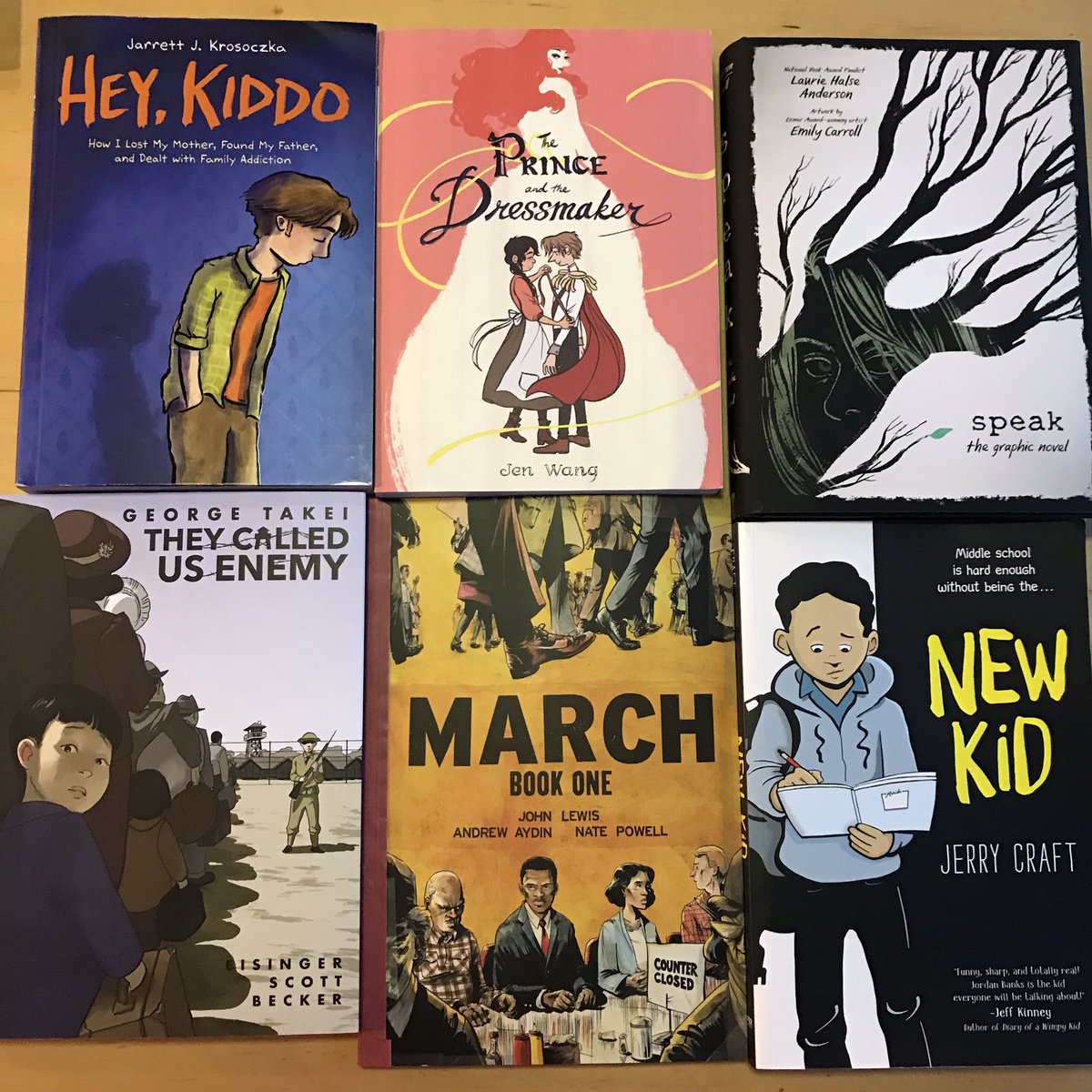 historycomics's tweet photo. In 90 minutes, I’ll be giving these comics away to one educator in the US. See my pinned tweet for how to win. Good luck! https://t.co/VPP86GJlvO