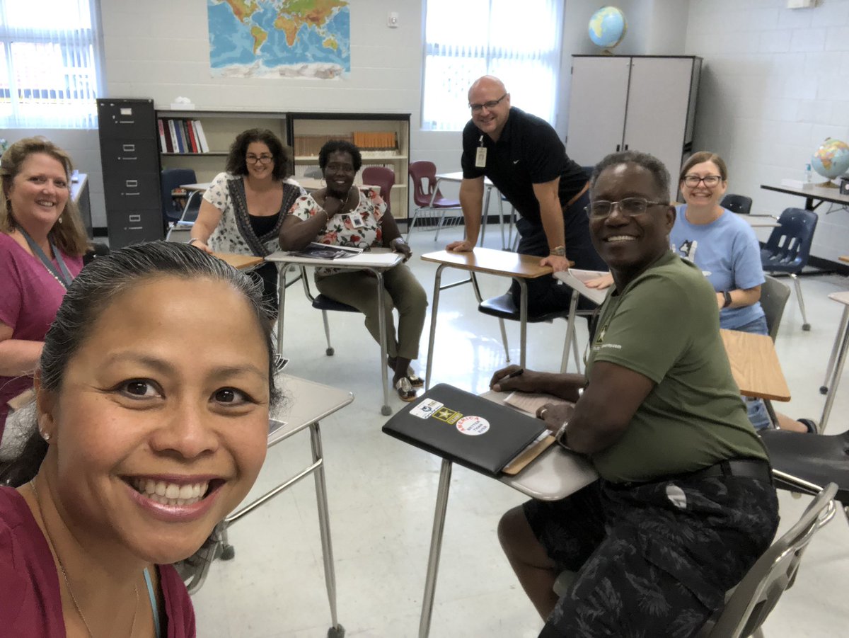 PJHagertyHS's tweet photo. Teamwork makes the dream work!   #wheresmrgeorge? https://t.co/dOa0c86GFx