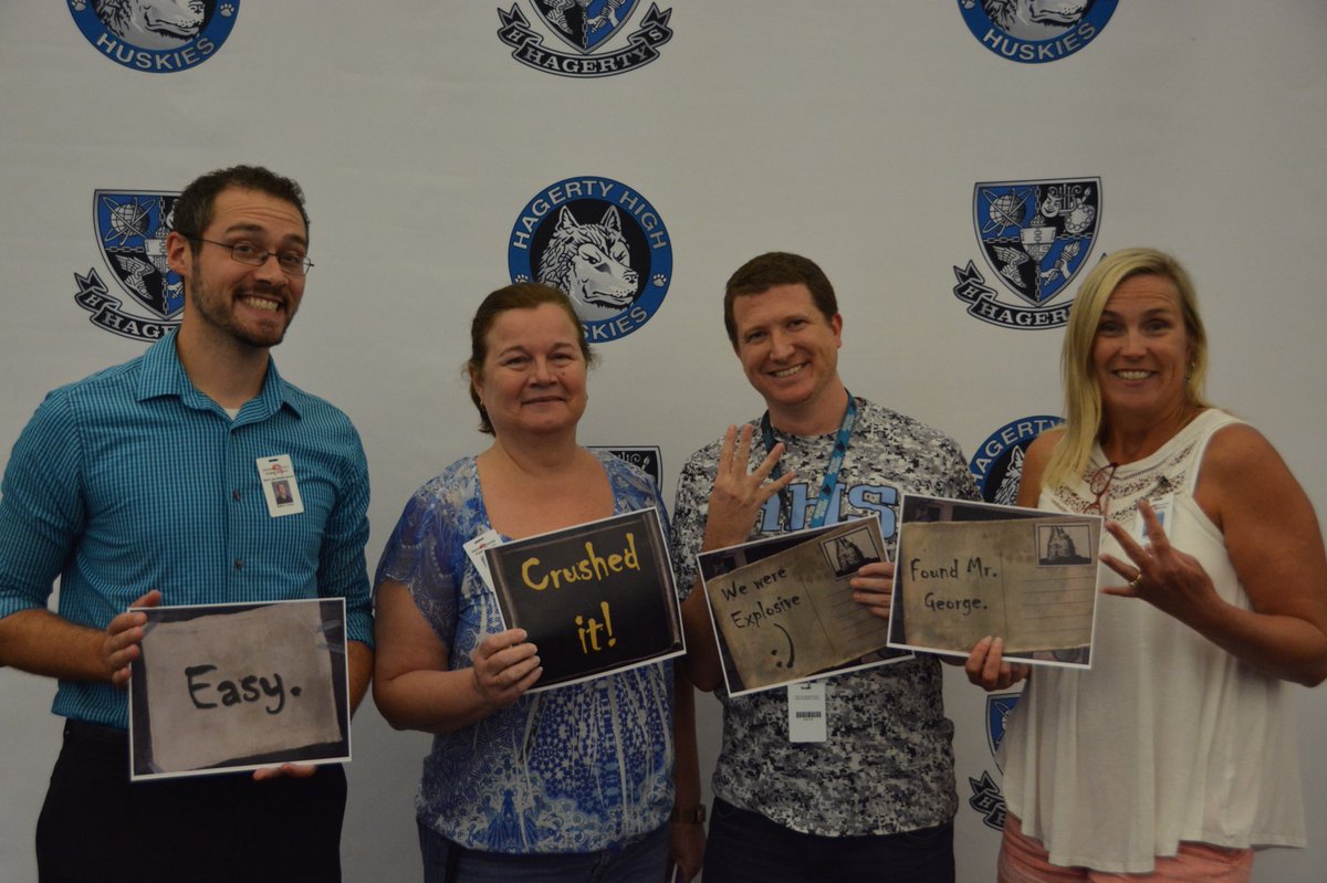 PJHagertyHS's tweet photo. Staff team building was a success! https://t.co/IGrrjqZRY9