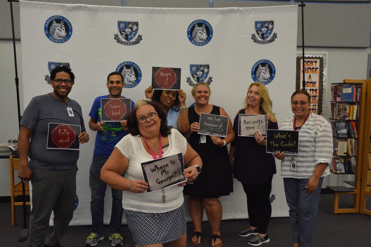 PJHagertyHS's tweet photo. Staff team building was a success! https://t.co/IGrrjqZRY9
