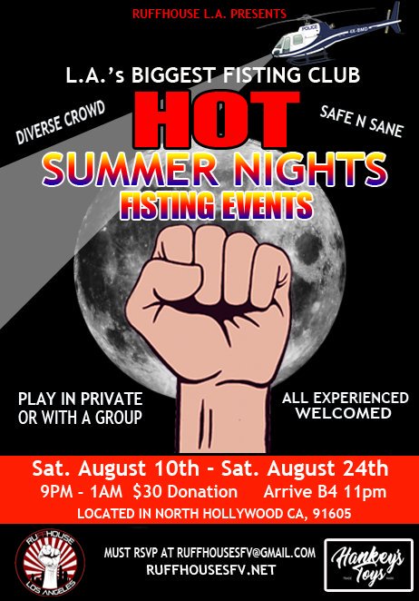 ClubRuffhouseLA's tweet photo. Were doing it again this Saturday night. Come out and join us! #analfisting #ff #fistfuck #fistpig #fisting #fistinglife #doublefist https://t.co/DWfm1Av313
