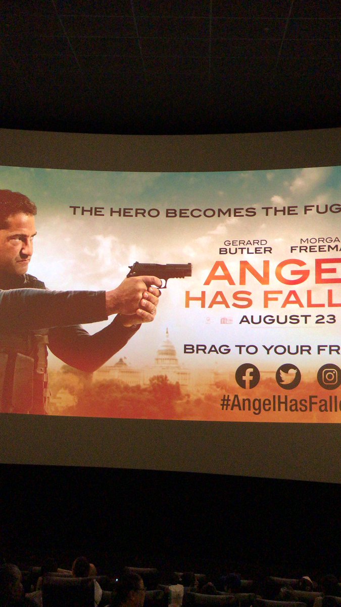 BenitaCampos14's tweet photo. #AngelHasFallen #AngelHasFallenSA @TheSlyFoxClub Movie Bugs! https://t.co/P8AZmLRgnB