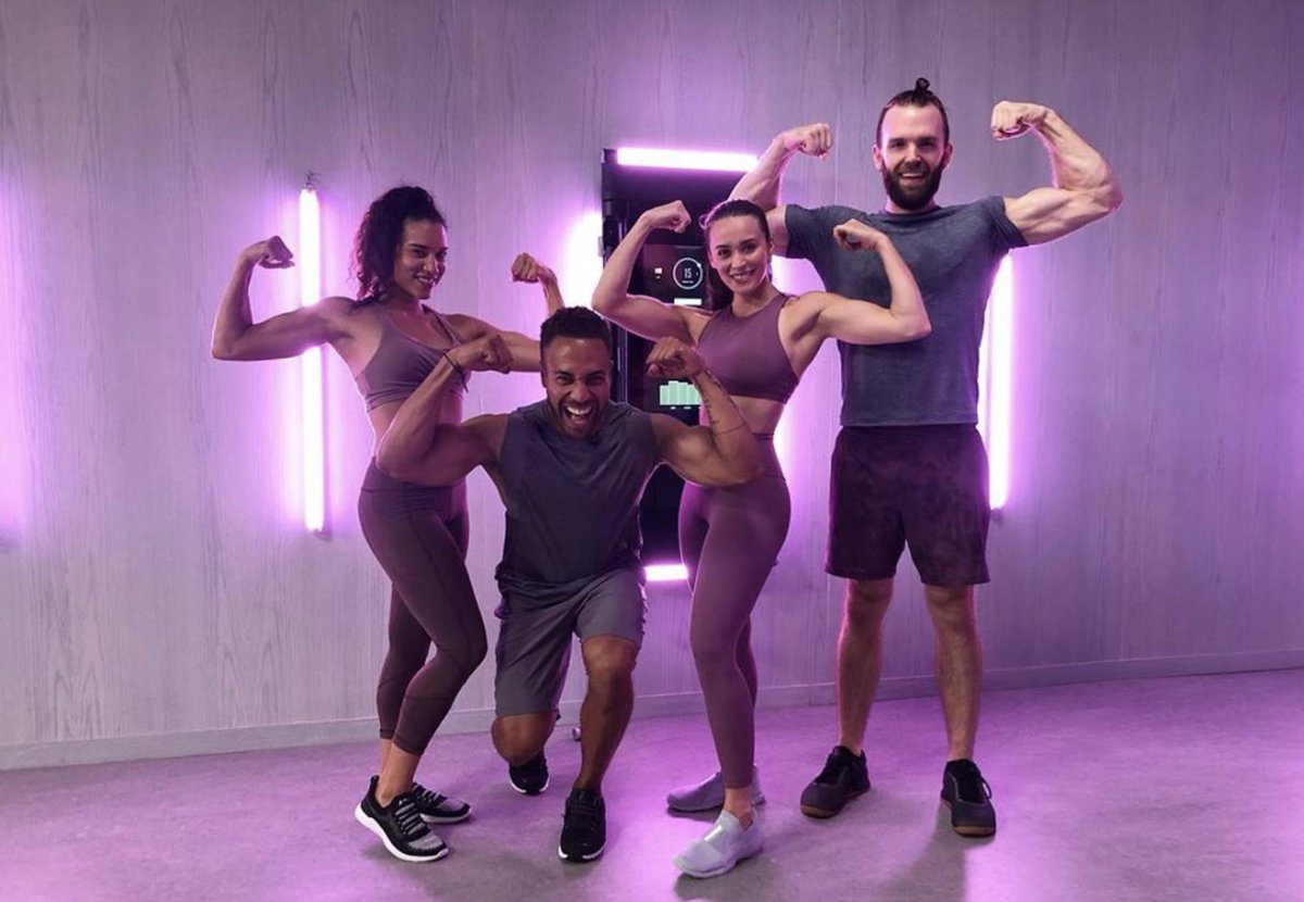 MarlaDellTalent's tweet photo. MDT party! Love seeing our talent working together! Leilani N., Selena M., Ryan B., Tashell M., and Joshua N. look amazing in the new Tonal shoot! #mdt #mdttalent #mdtmodels #fitness https://t.co/w5o5zzJDCR