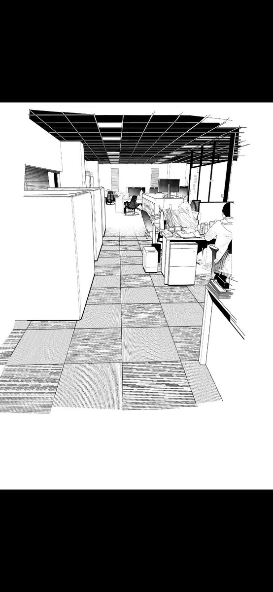 これは極端な例だけど?
みんなが普段見てる漫画の背景、
吹き出しやキャラで隠れてるけど
実はこんなに描いてたりします✨
いやぁ、完成原稿見て
愕然とするアシスタントさん
いっぱいいるんじゃないかな?
いつもありがとう?
これからもよろしくね✨
