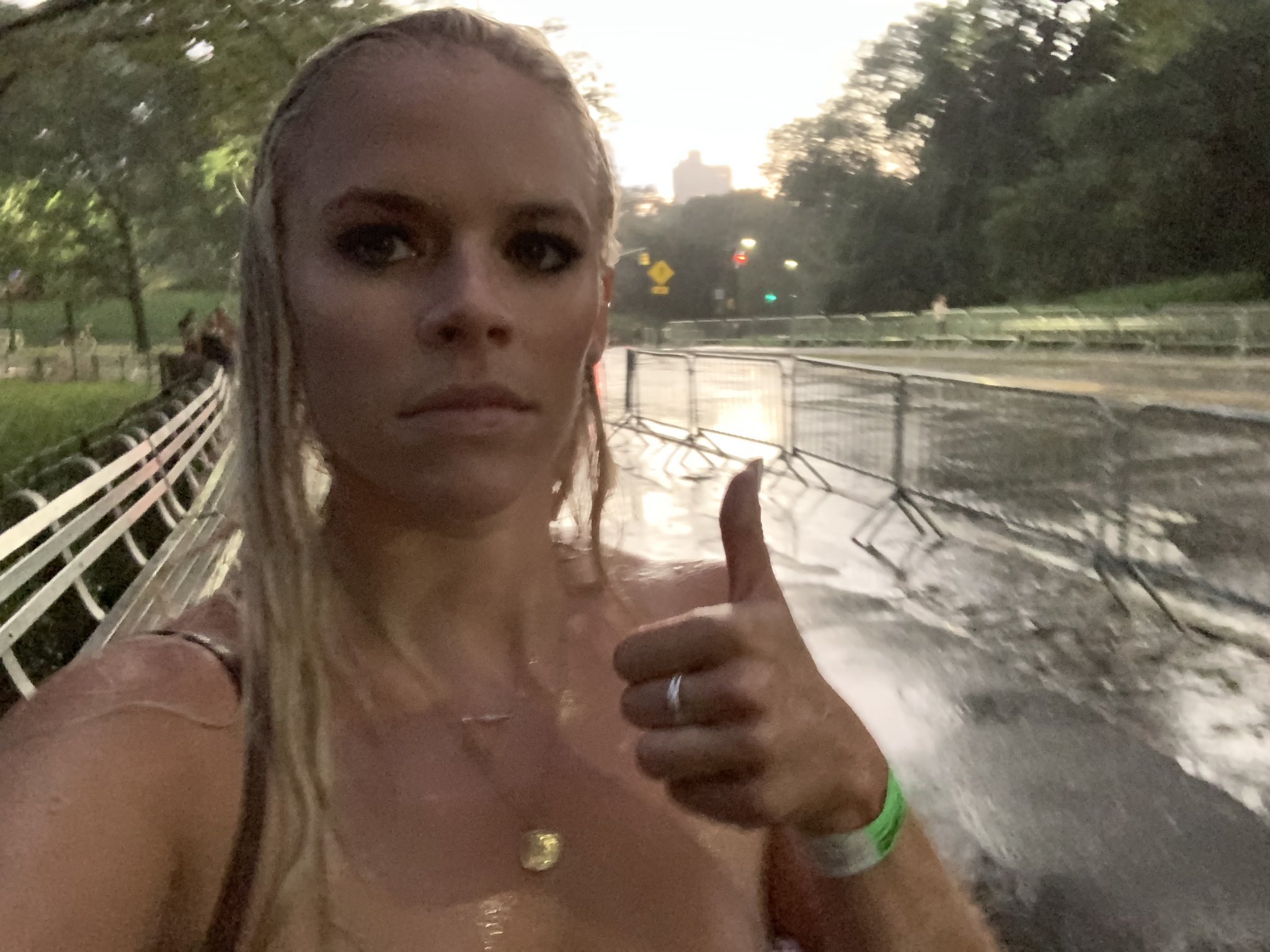 Julie Stewart-Binks on X: Update: it rained at the @guster concert  #summerstage t.conB6k9vv8gS  X