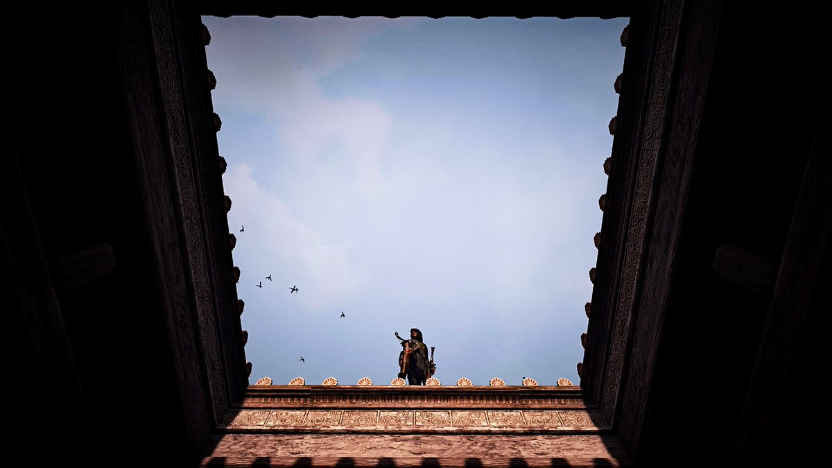 MisthosLiving's tweet photo. @Captured_Collec | theme #TCCFrame
look wide
and even when you think you are looking wide
look wider still
--r.baden-powell
⬛️◼️◾️▪️🔲
#AssassinsCreedOdyssey
#ACPhotoMode @ubisoft #ACFinest
#VirtualPhotography #VGPUnite #GamerGram
#PS4Share #TheCapturedCollective https://t.co/1bd0DAWxsu