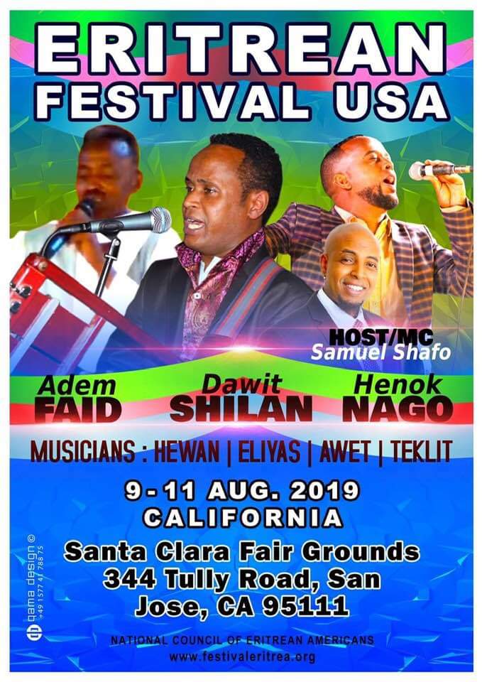 BiniamFzion's tweet photo. Breaking Festival Eritrea USA will be held Santa Clara County Fairgrounds
344 Tully Rd, San Jose, CA 95111 https://t.co/K3d6kh89B3
