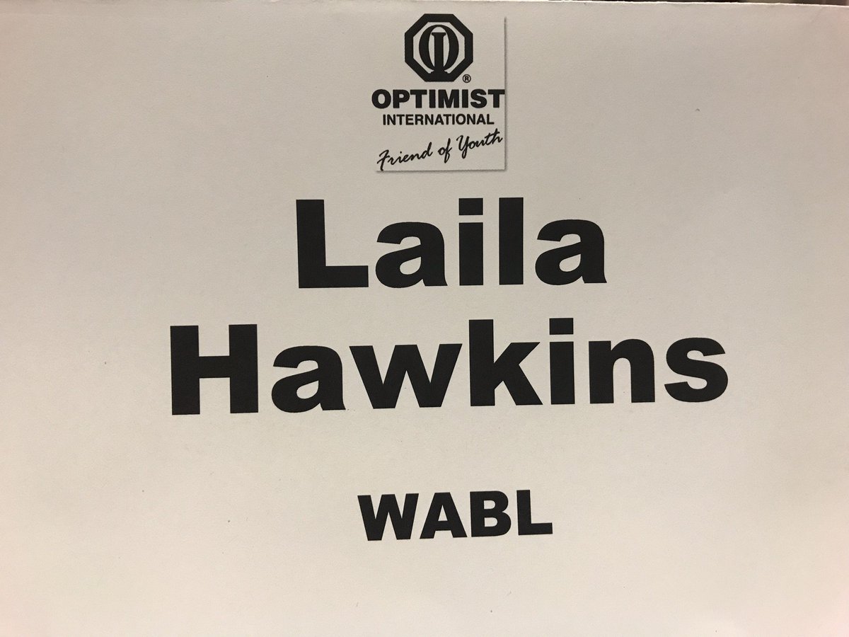 the_WABL's tweet photo. Our very own, Laila Hawkins (Junior League), being honored at today's Youth Appreciation Luncheon, hosted by the Akron Breakfast Optimist Club.
Congrats Laila!!! ๐๐๐
#WABL #HeyAkron #Community #AkronBreakfastOptimistClub #Softball #ThisIsAkron https://t.co/JjVZeAoabe