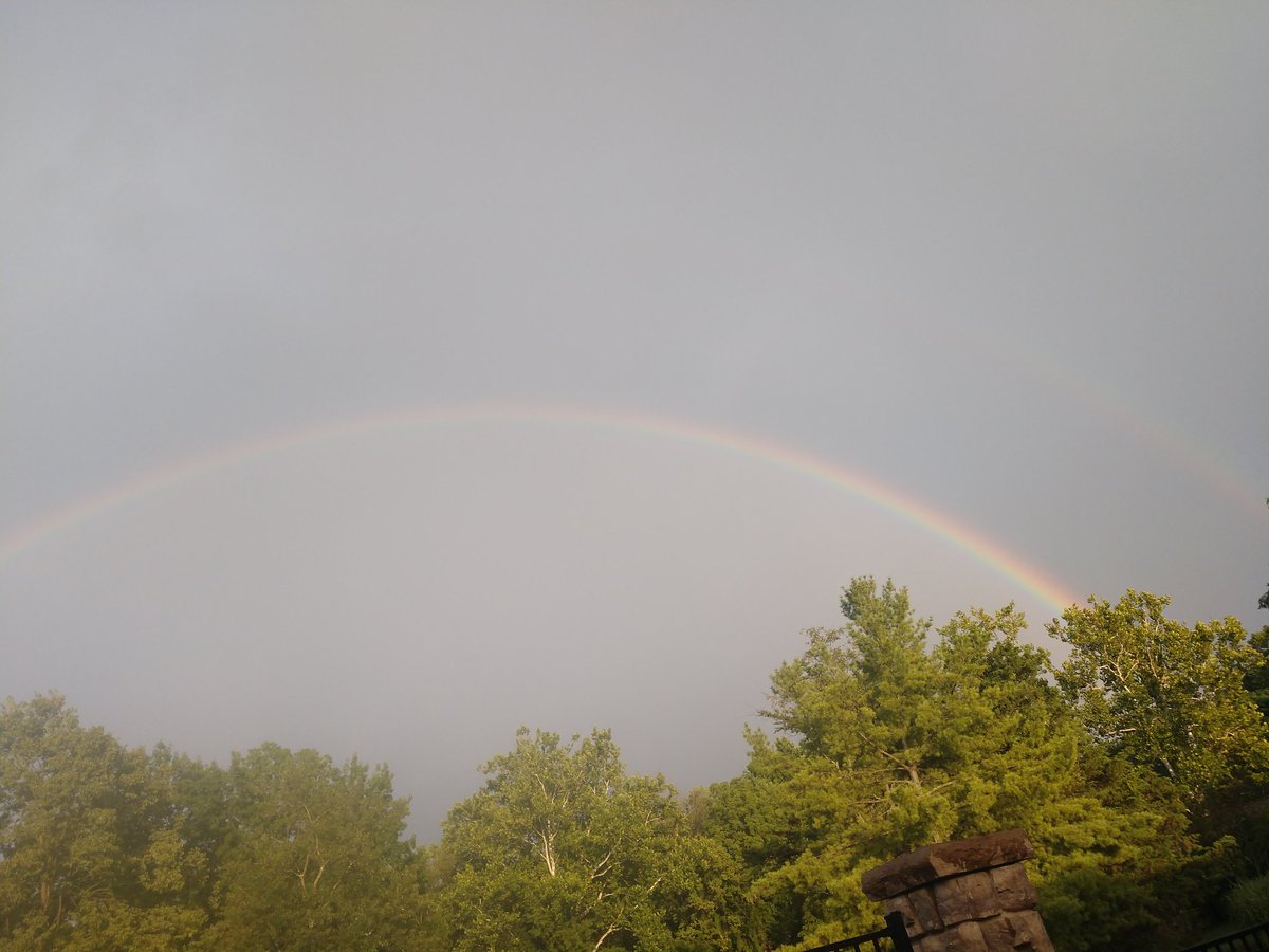 nener1972's tweet photo. Forever that girl that gets excited over the Double Rainbow https://t.co/pVpJTRwx40
