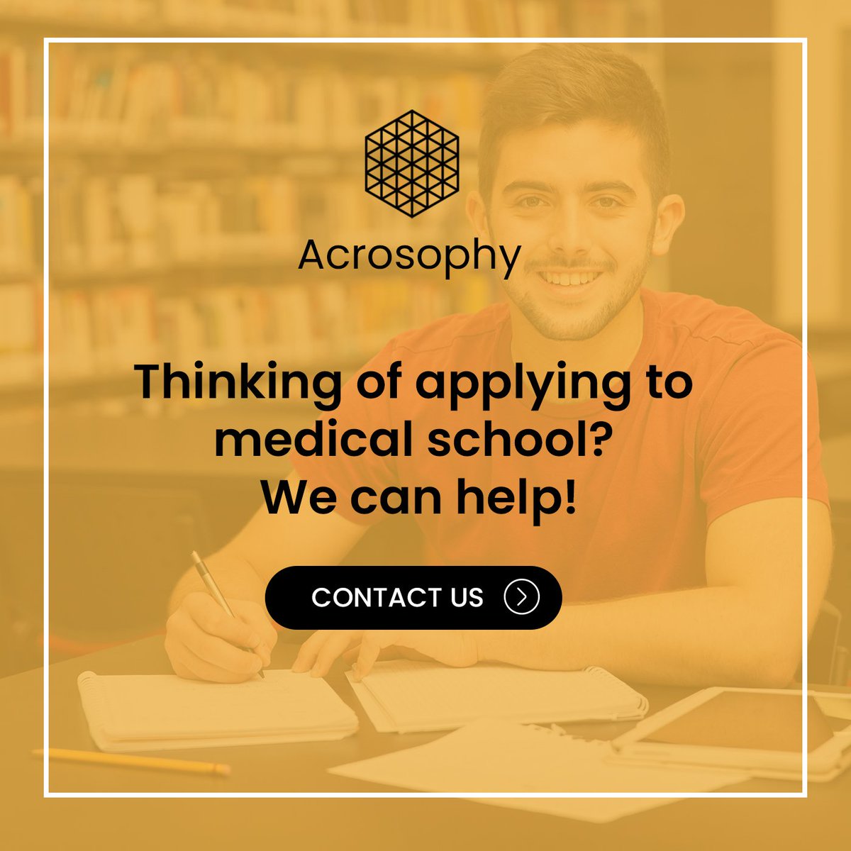 acrosophy's tweet photo. Thinking of applying to medical school?
We can help!
Contact Us
#highschool #college #school #education #student #middleschool #students #london #studentlife #motivation #collegeadmissions #testpre #collegelife #collegeprep #vocabulary #acrosophy #Statementreview #eCours https://t.co/SObwP25HA7