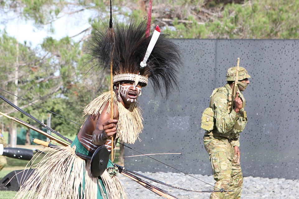AWMemorial's tweet photo. On International Day of the World’s Indigenous Peoples we proudly recognise the traditional owners of this country and respect the Aboriginal and Torres Strait Islander peoples long standing tradition of fighting for Country, and serving with honour among our military forces. https://t.co/ktimVZSrRt