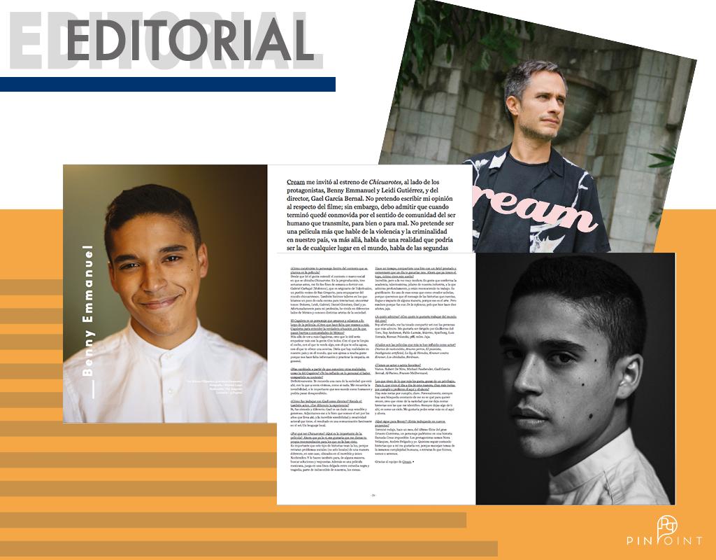 PinPoint_Com's tweet photo. #PinPointEditorial
Encuentra una entrevista exclusiva de @benny_emmanuel en la nueva edición de la revista @creamagazine.
Y descubre todos los detalles de la película #Chicuarotes y sus próximos proyectos...
#GrandesTalentos https://t.co/zXGuwr7M6f