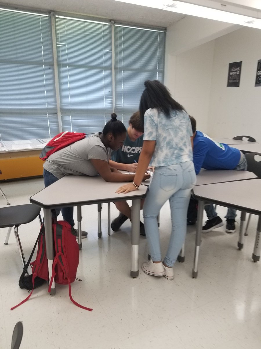 MrsLori_Math's tweet photo. Grades 6-8 created and practiced group protocols using the 1-100 and Four 4's activities #hcspln https://t.co/3XRZ02adZq