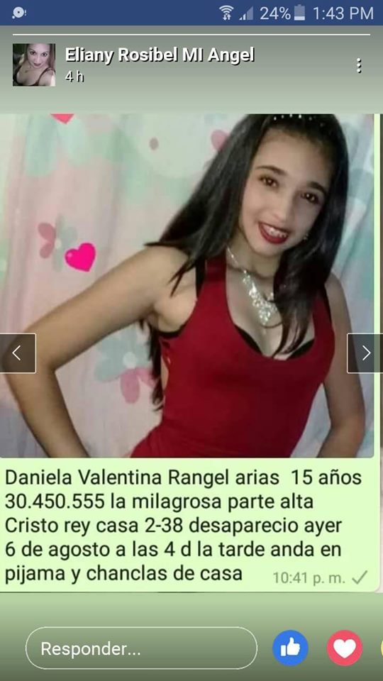 transitomerida's tweet photo. Esta joven se encuentra desaparecida desde el 6 de agosto, cualquier información se agradece notificar a las autoridades https://t.co/7U4VdqLrIe