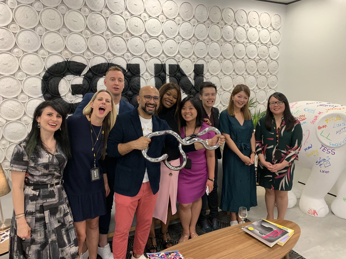 shouvikpm's tweet photo. it was lovely meeting and sharing insider’s view from the #Jury room @Cannes_Lions with our @GolinHK team, clients and industry friends #TamingTheLions @GolinSG #GoAllIn #ProgressivePR @GOLINglobal https://t.co/aHxUeIOh1E
