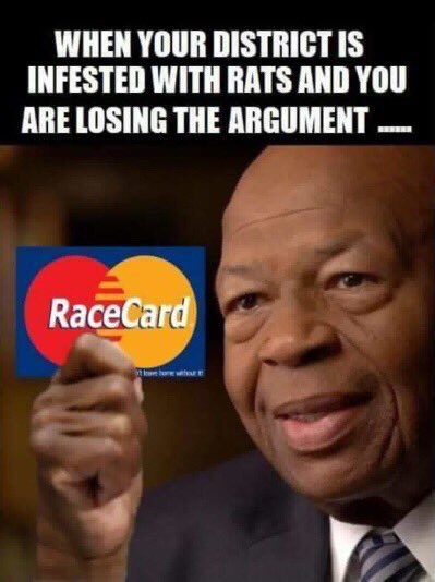 AbnRgr504's tweet image. ...meanwhile, @RepCummings continues his taxpayer funded overseas boondoggle. #RatInfested #Baltimore