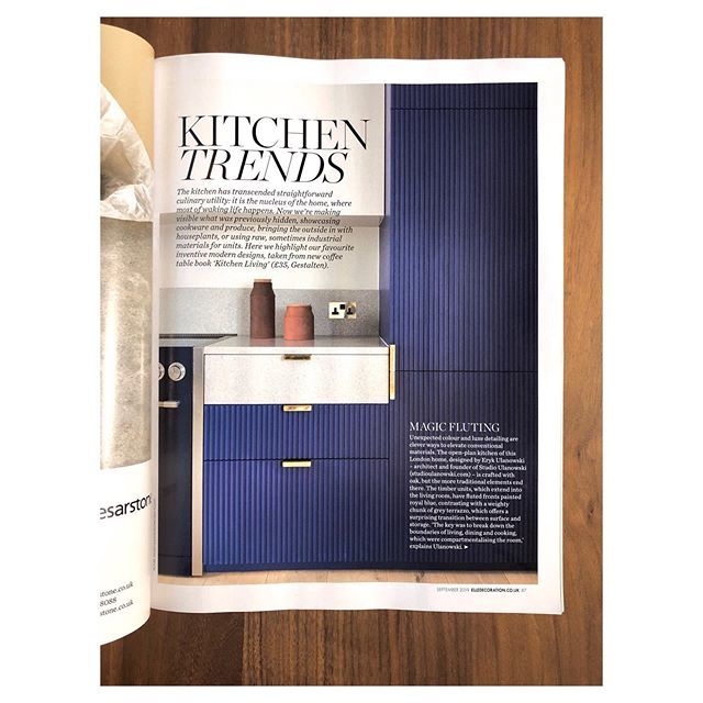 studioulanowski's tweet photo. Elle Deco September Issue... Studio Ulanowski project in a feature on @gestalten book on Kitchen Living
.
.
.
@elledecorationuk #septemberissue #thekitchenliving 📷 @yo_michelle88 https://t.co/Xu1NQEEvtg https://t.co/mRnMK3X3uw