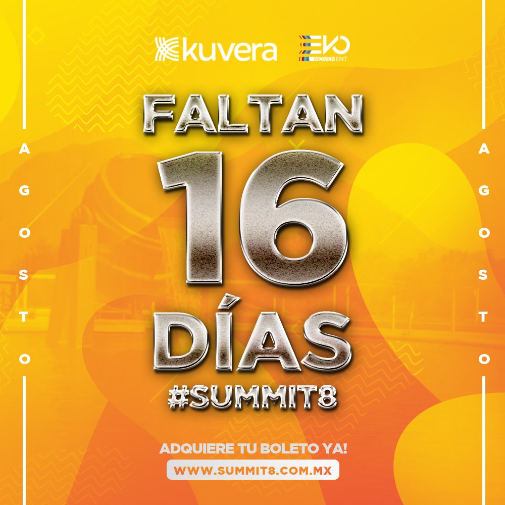 German_Castelo1's tweet photo. #Faltan16Dias para nuestro #Summit8 #EvoMovement 🔝 https://t.co/9NrFFPyY2o