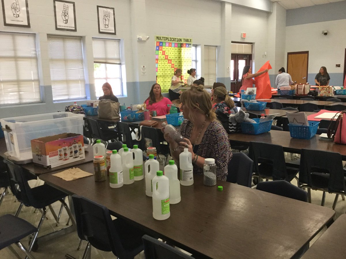 NISDRabaES's tweet photo. Addressing the needs of the whole child Raba teachers create relaxation stations under the guidance of Mrs Solis. #rabarattlers #rabainspired #rabaproud #rabaforce https://t.co/Q1VMDpVRoM