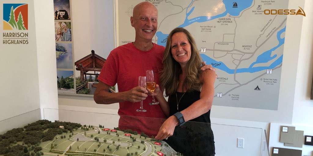 OdessaGroupCA's tweet photo. Congratulations to Steph & Jan Blackburn on the purchase of their new home in the beautiful #HarrisonHighlands community! 🏡
We appreciate this opportunity to build the house design of your choice on the beautiful lot you selected. #livewhereyouplay https://t.co/v0bwA37vKI