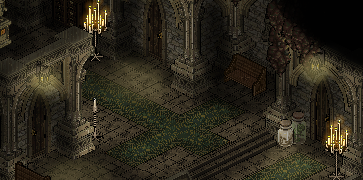 HogVirtual's tweet photo. Las mazmorras son un lugar muy misterioso.. #Hogwartsvirtual #habbohogwarts #pixelart #hogwarts https://t.co/2BrCY9lydW