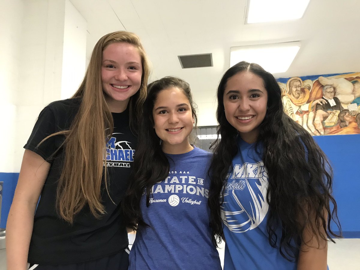 Tune in tomorrow at 4pm on <a href="/KSWVradio/">KSWV 99.9fm 810am</a> and sportprimo.com to hear the Lady Horsemen talk about their upcoming volleyball season! <a href="/StMikesHorsemen/">St. Michael's High School</a> <a href="/2018BlueCREW/">Blue Crew</a>
