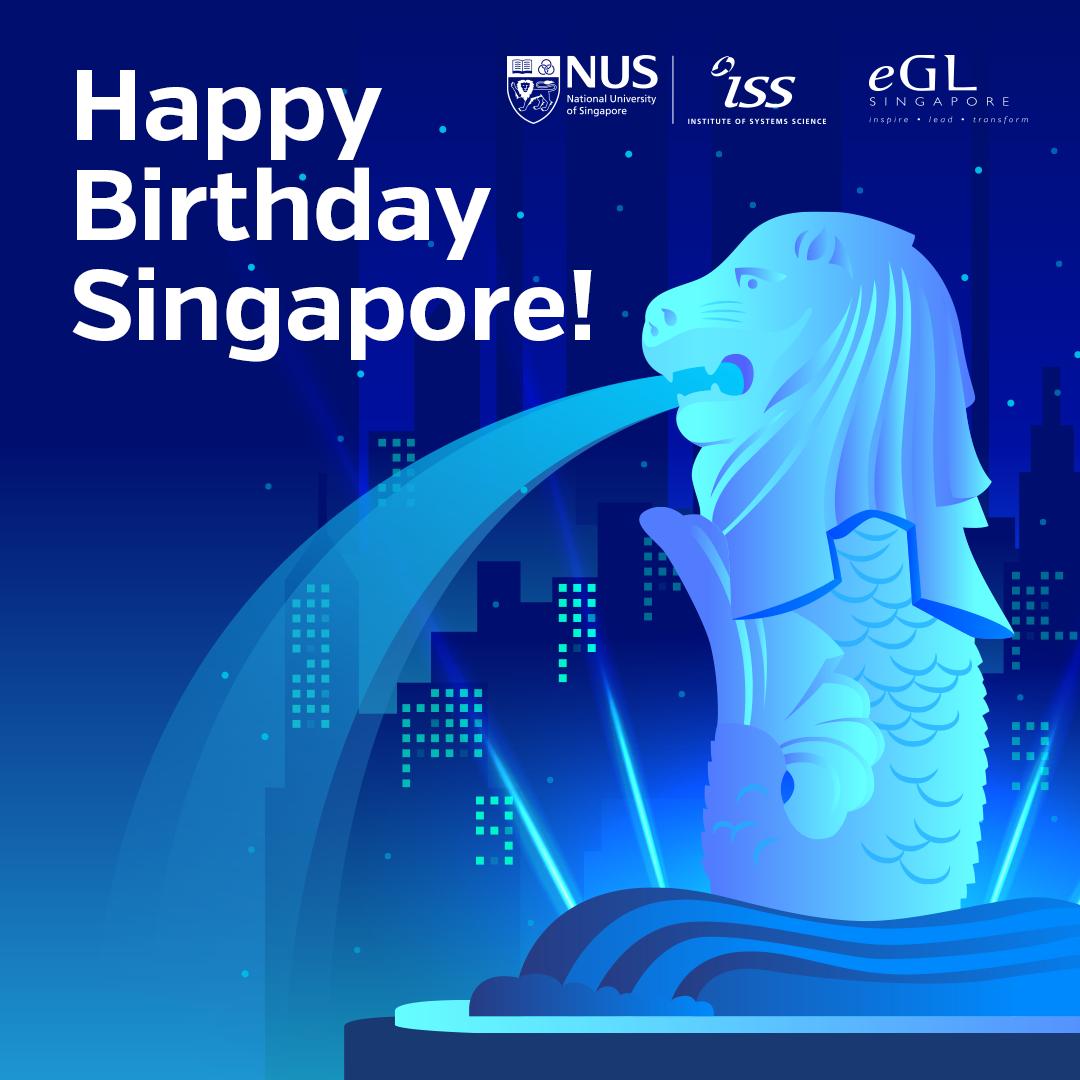 eGLNUS's tweet photo. Wishing Singapore a happy 54th birthday! https://t.co/8mrRfmUSPJ