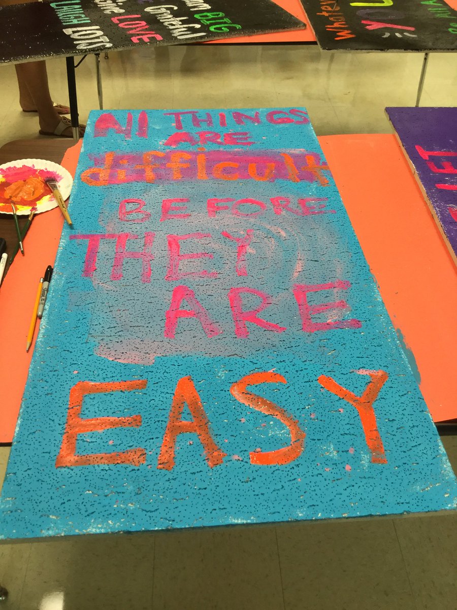 NISDRabaES's tweet photo. Inspirational ceiling tiles... let the creativity take control....#rabarattlers #rabainspired #rabaproud #rabaforce https://t.co/DhIvsolzsN